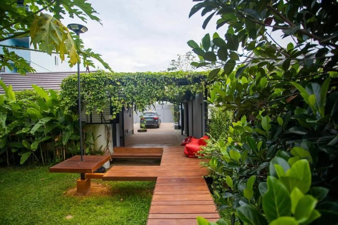 Nut & Non Pool Villa By Duangtham Ban Khlong Haeng Buitenkant foto