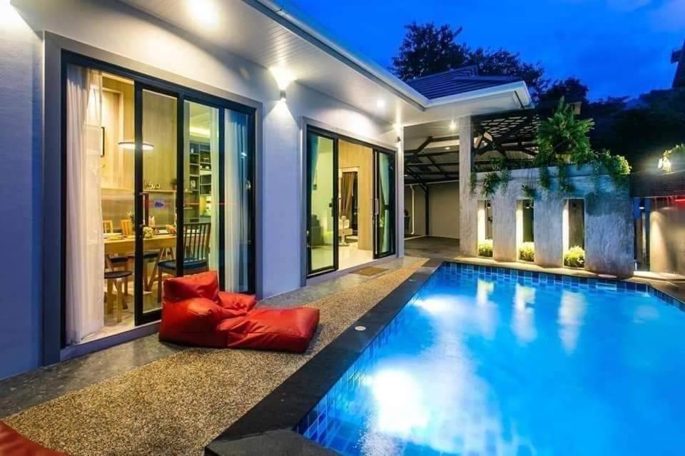 Nut & Non Pool Villa By Duangtham Ban Khlong Haeng Buitenkant foto