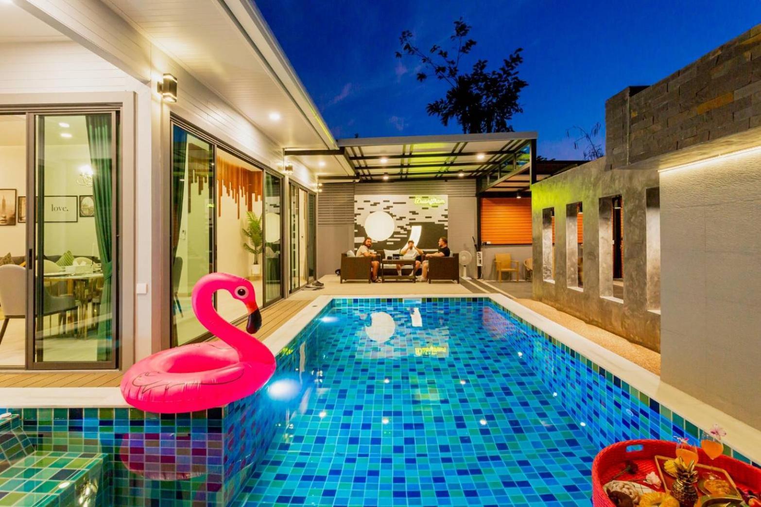 Nut & Non Pool Villa By Duangtham Ban Khlong Haeng Buitenkant foto