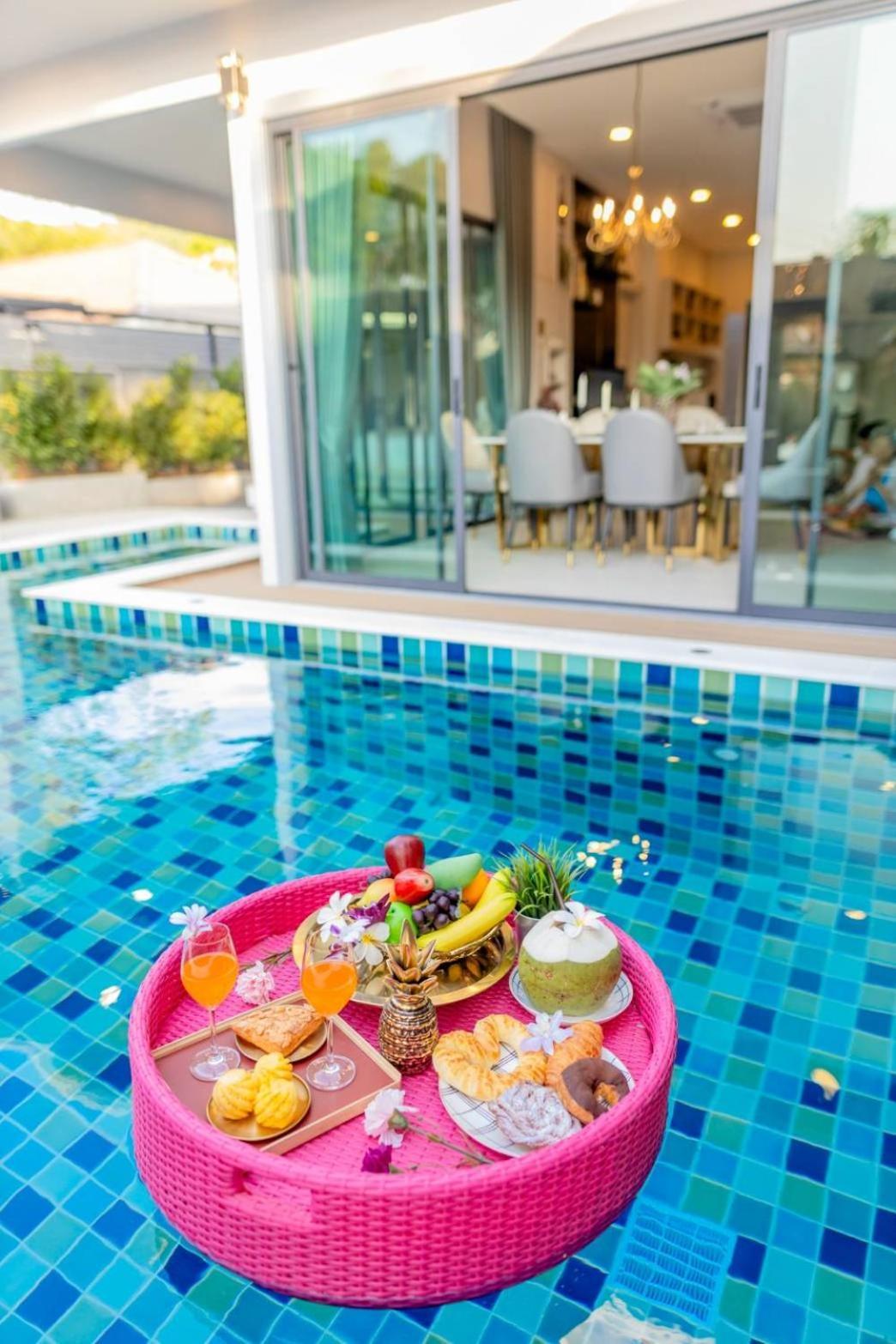 Nut & Non Pool Villa By Duangtham Ban Khlong Haeng Buitenkant foto