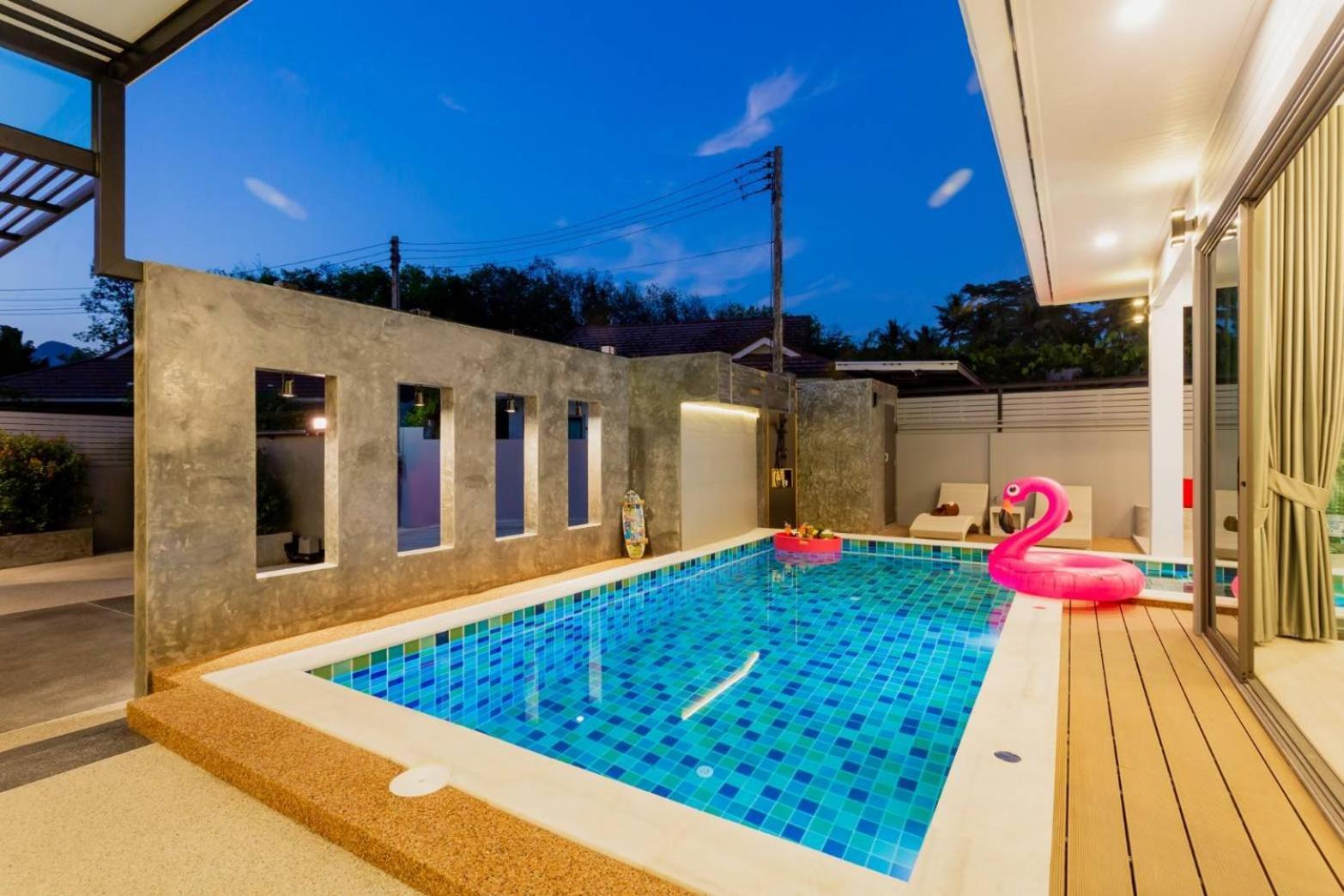 Nut & Non Pool Villa By Duangtham Ban Khlong Haeng Buitenkant foto