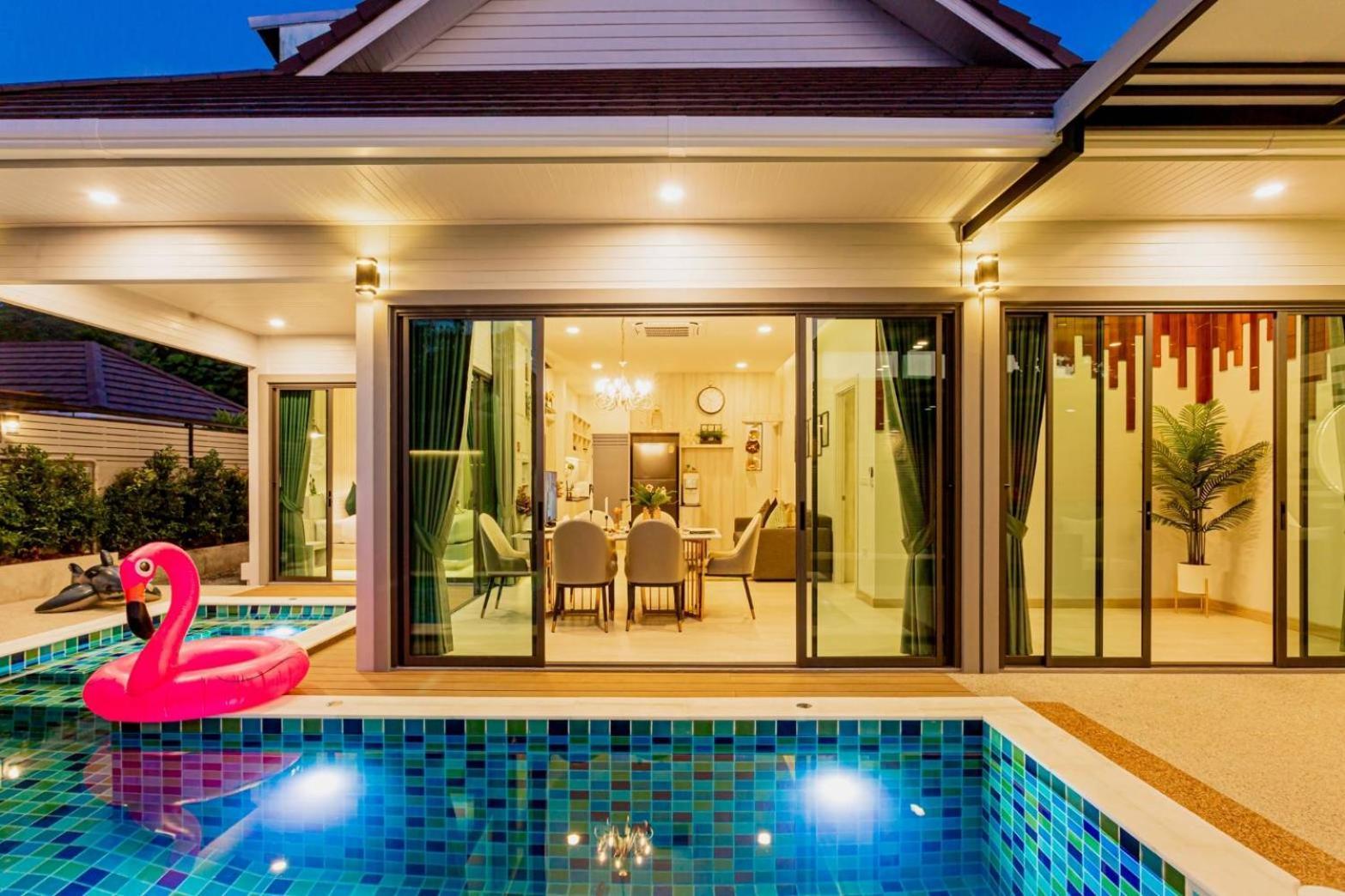 Nut & Non Pool Villa By Duangtham Ban Khlong Haeng Buitenkant foto